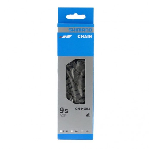 Shimano CN-HG53, 9 viteze, 118 zale