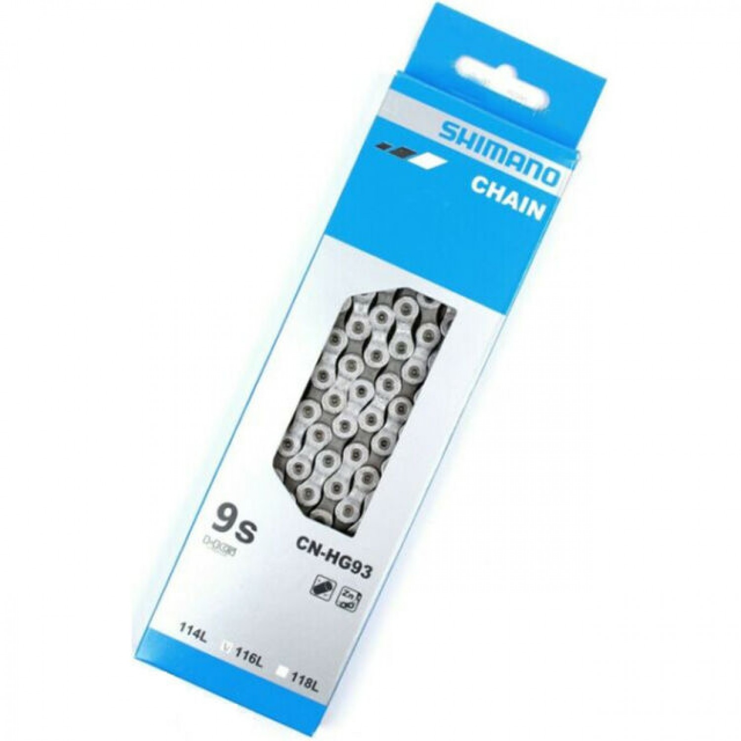 Shimano CN-HG93, 9 viteze, 116 zale