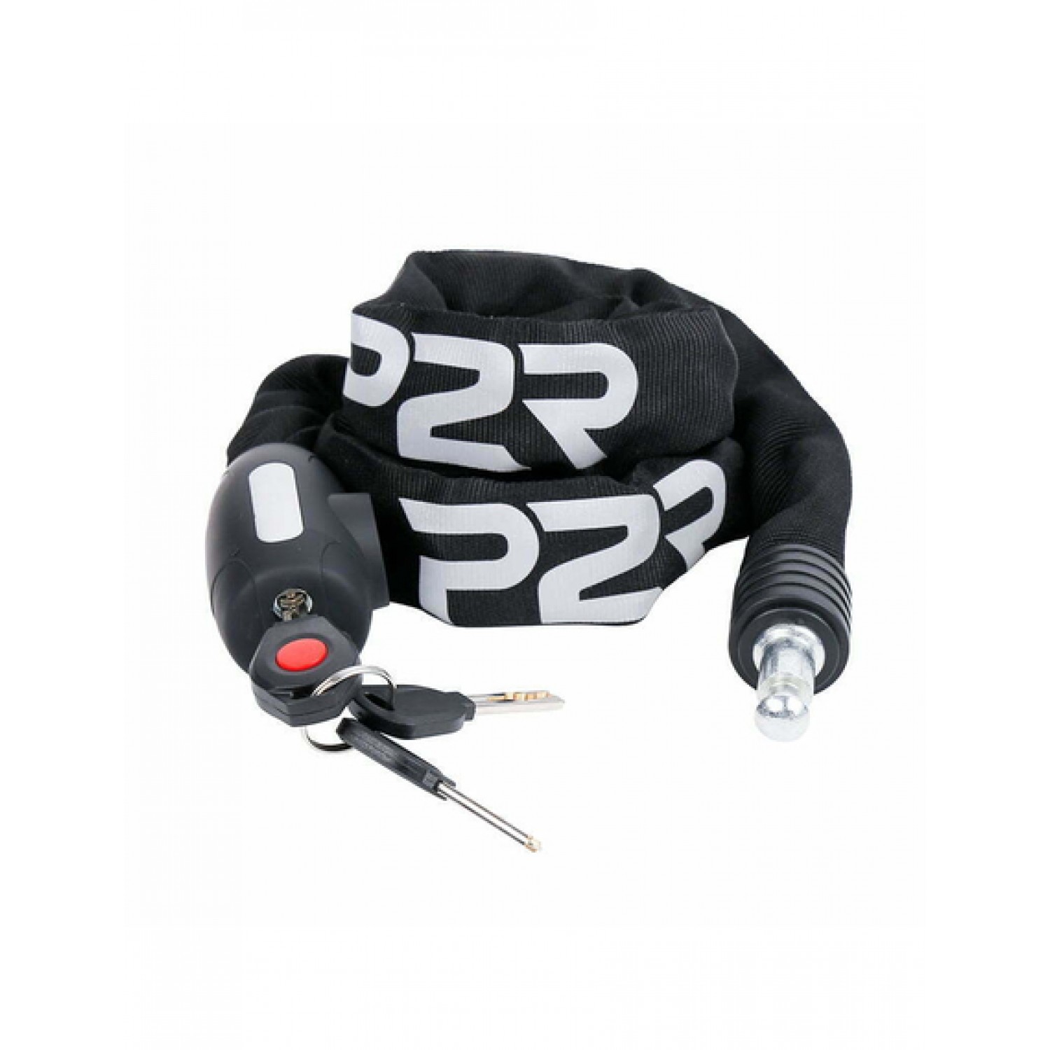 Antifurt Bicicleta lant cu cheie P2R AMBID 6x1000 mm, Negru