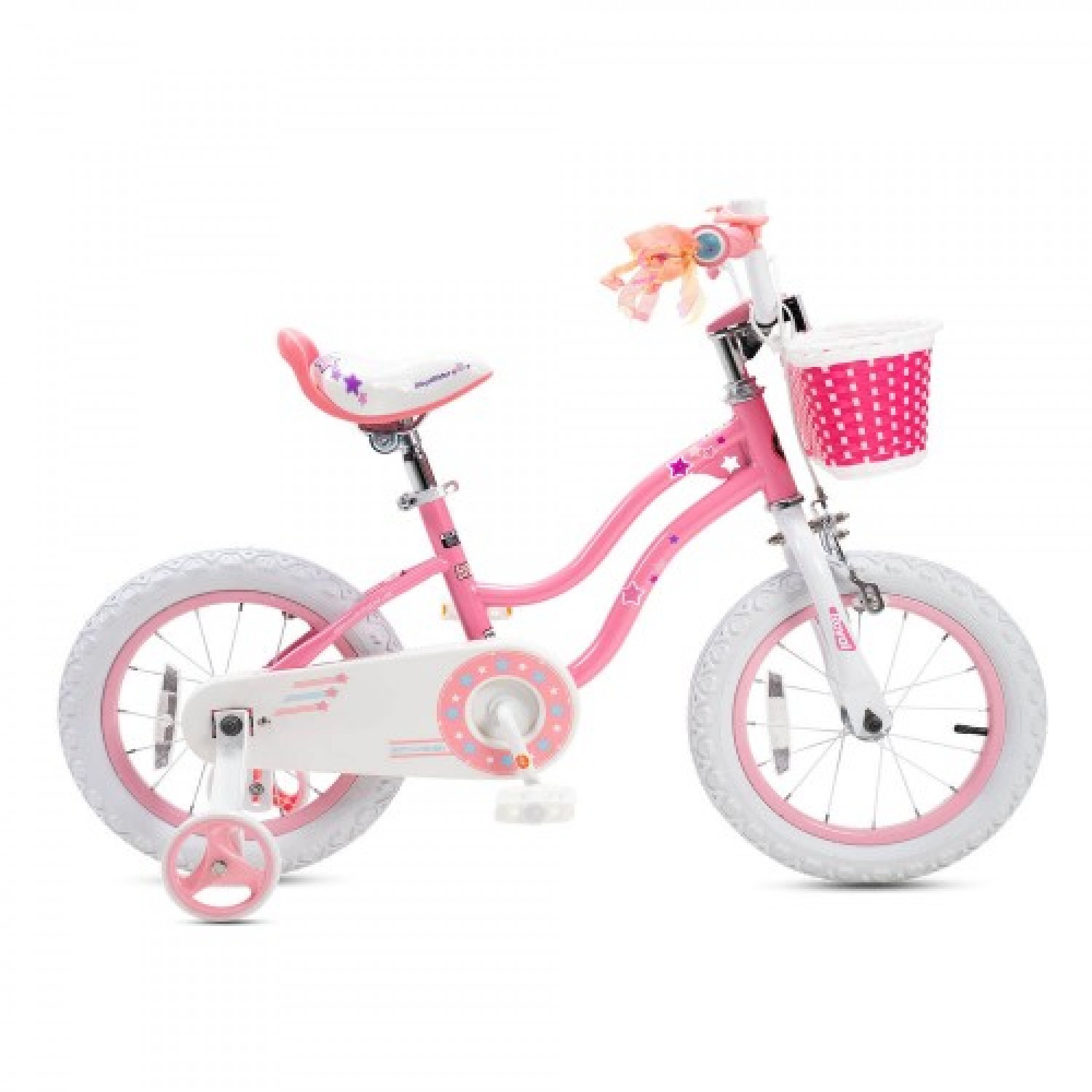 Bicicleta Royal Baby Star Girl Coaster Brake 14 Pink/Purple