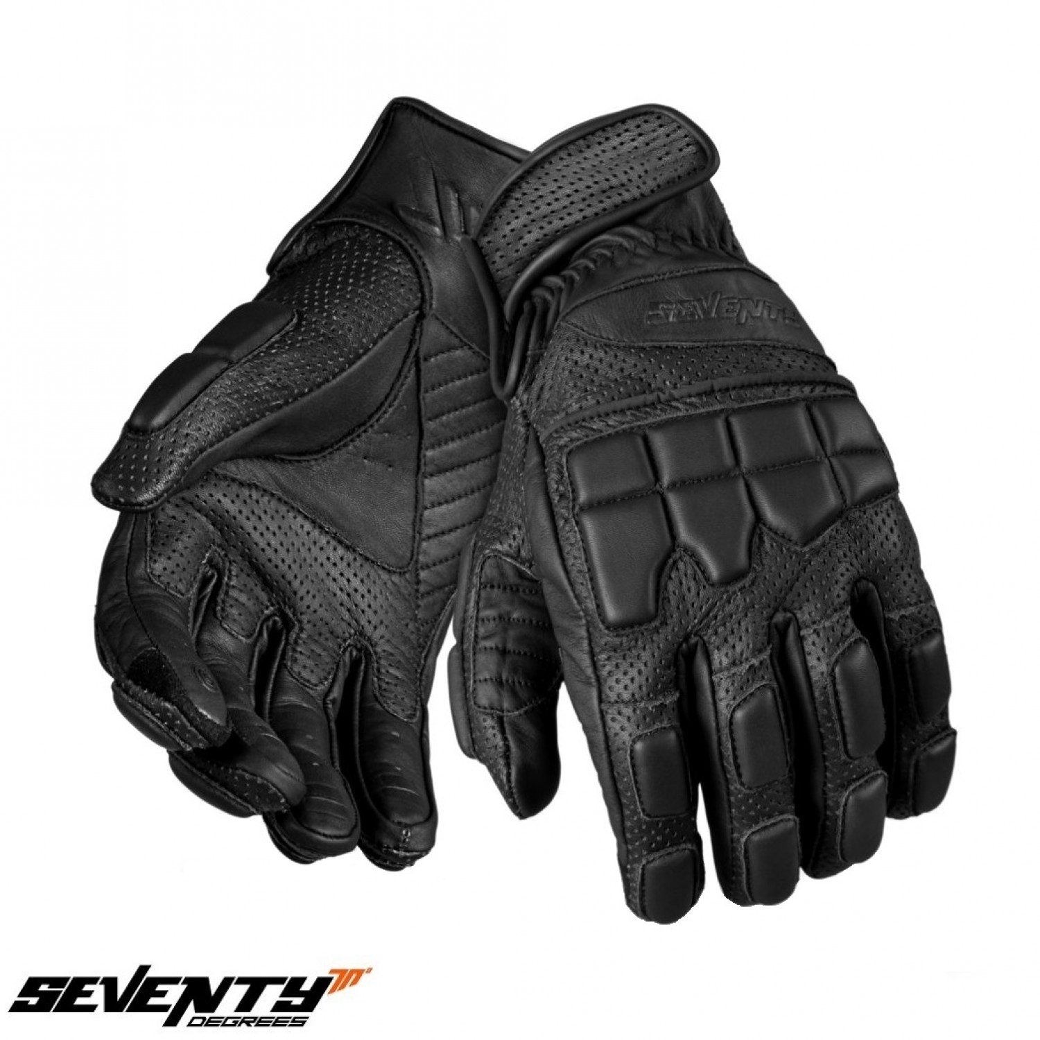Manusi barbati Naked vara Seventy model SD-N58 culoare: negru – degete tactile