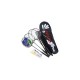 Set badminton joc dublu, cu fileu si fluturasi Set badminton joc dublu, cu fileu si fluturasi