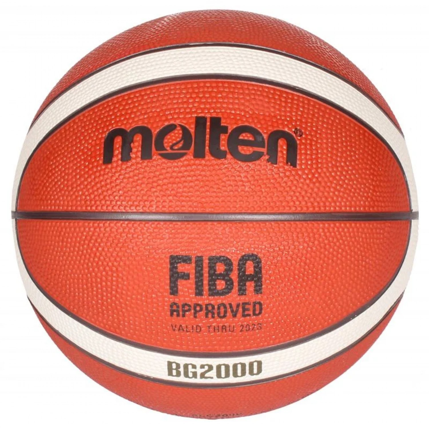 Minge baschet Molten B7G2000, aprobata FIBA, cauciuc, marime 7