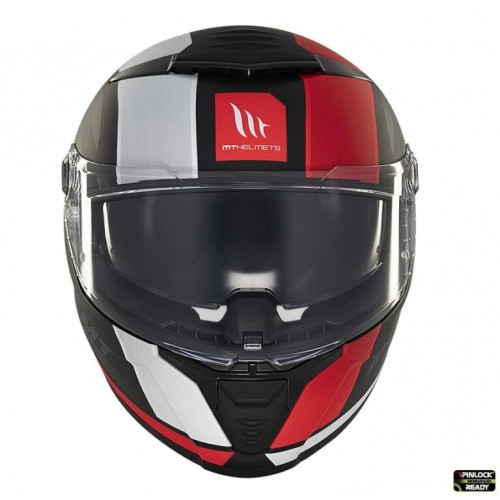 Casca integrala MT Thunder 4 SV Treads B5 rosu mat 