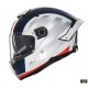 Casca integrala MT Thunder 4 SV Treads C7 alb/rosu/albastru lucios 