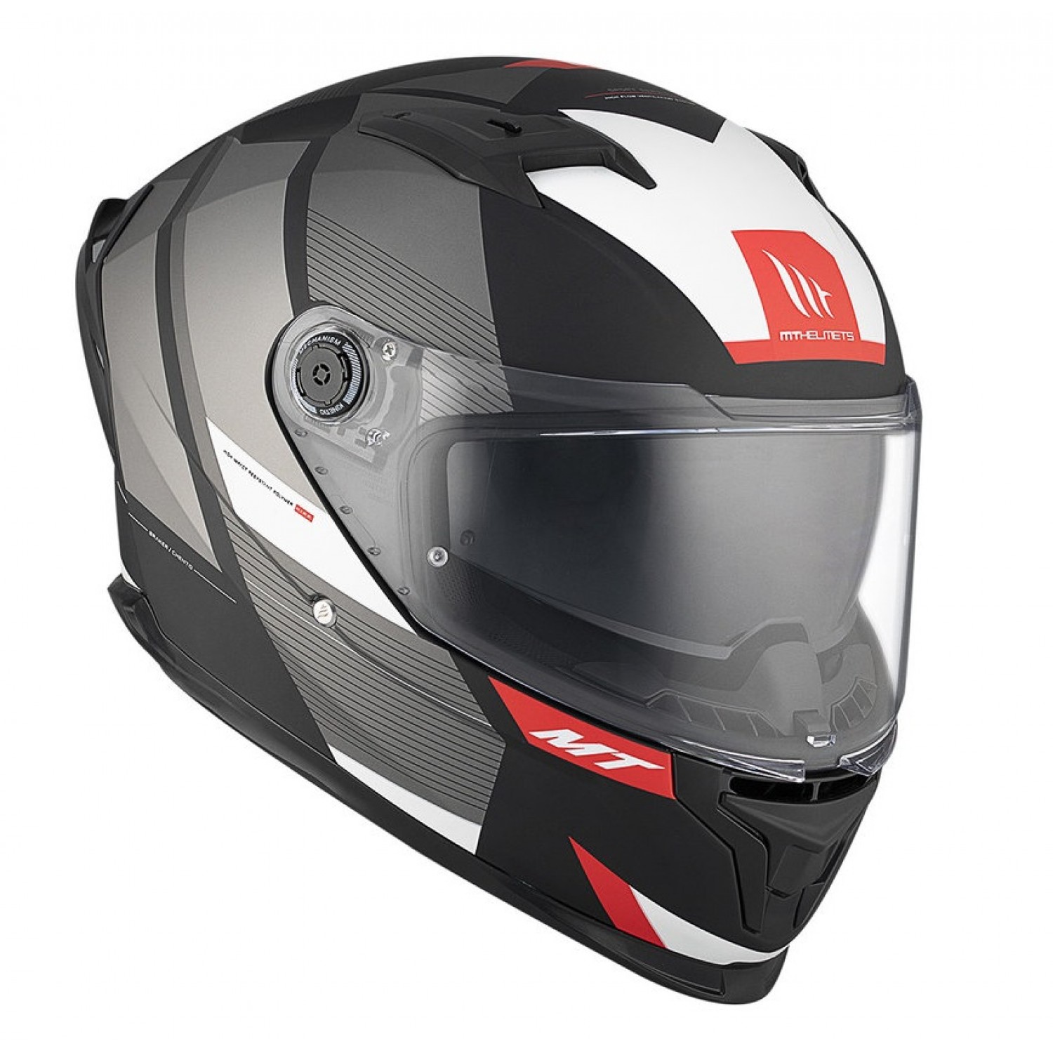 Casca integrala MT Braker SV Chento B0 gri mat