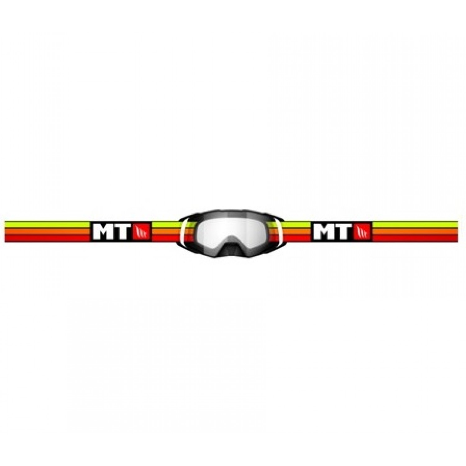 Ochelari MT off road (cross-enduro) MX EVO Infinity A3 galben fluor – culoare: galben fluor