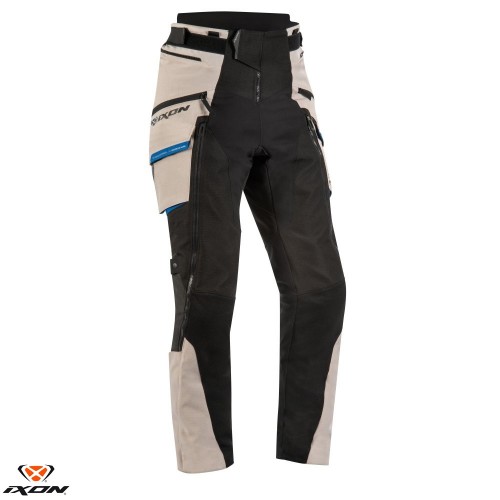 Pantaloni motociclete barbati Touring/Adventure Ixon All season model Ragnar MS culoare: negru/antracit/gri